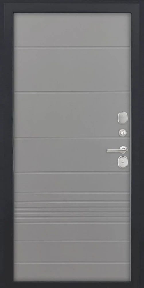 Входная дверь ДвериПРО Л-45 ФЛ-700 (10мм, Ясень грей) DPRO222183 внутренняя сторона